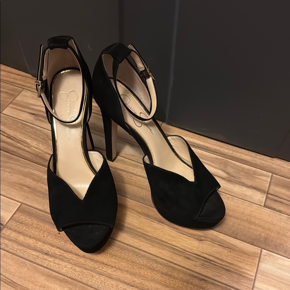 Jessica Simpson Black Women's Heels